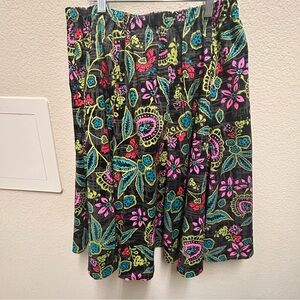 Women’s Skirt Floral Print Multicolor Size L-XL